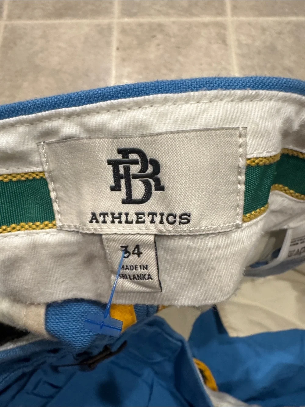 Banana Republic Blue Pleated Men's Shorts